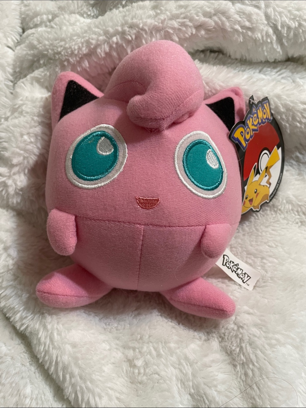Jigglypuff Pink Plush Stuffed Toy